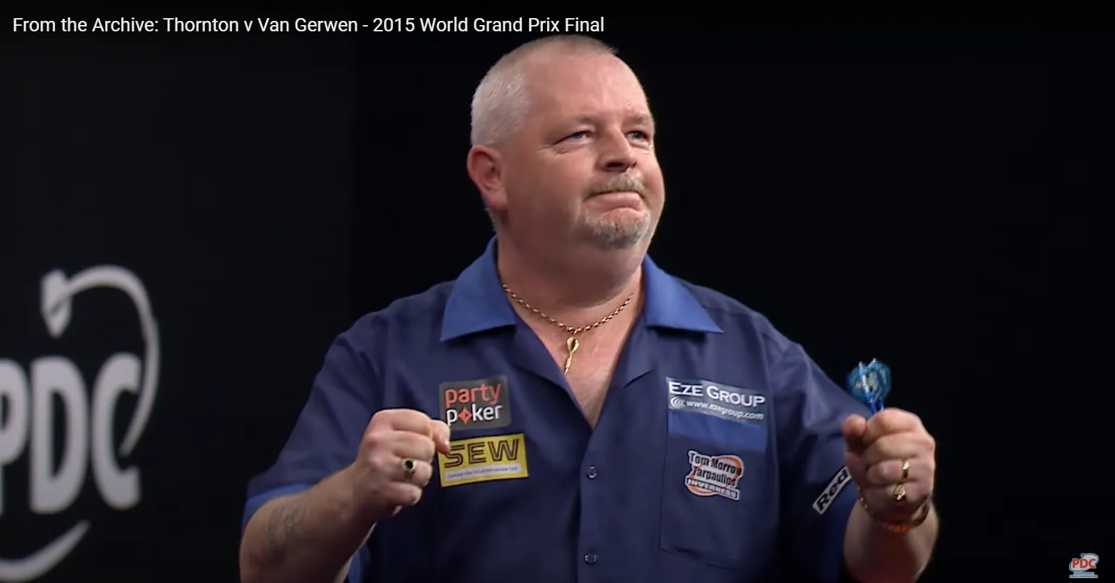 2020 10 03 21 26 30 From the Archive Thornton v Van Gerwen   2015 World Grand Prix Final   YouTube 5f78da689f434